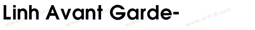 Linh Avant Garde字体转换
